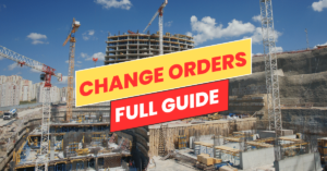 Change Orders guide